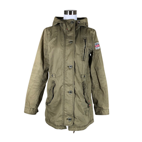 Naisten Superdry - Ulkoilutakki, koko 38 - Vihreä ()