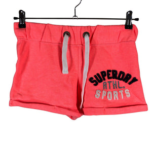 Naisten Superdry - Collegeshortsit, koko 34 - Pinkki (1)