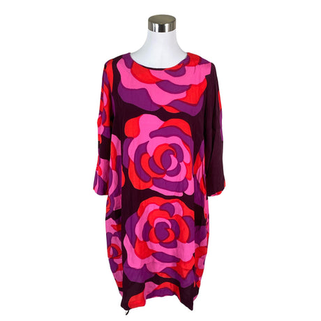 Naisten Marimekko - Sifonkimekko, koko 38 - Pinkki ()