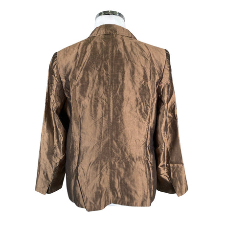 Naisten Marina Rinaldi - Juhlajakku, koko 48 - Ruskea (2)