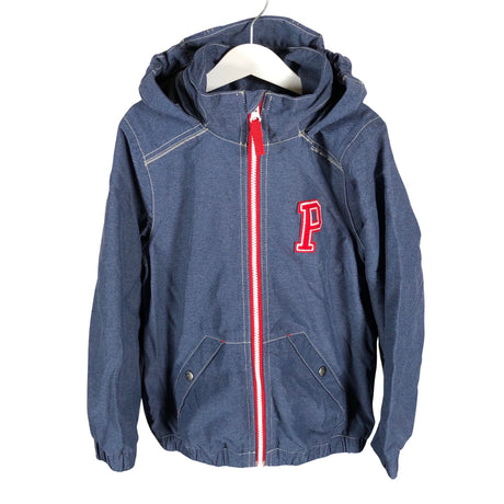 Unisex Polarn O. Pyret - Välikausitakki, koko 134 - 140 - Sininen ()