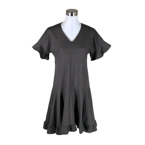 Naisten s.Oliver - Kangasmekko, koko 34 - Harmaa (1)