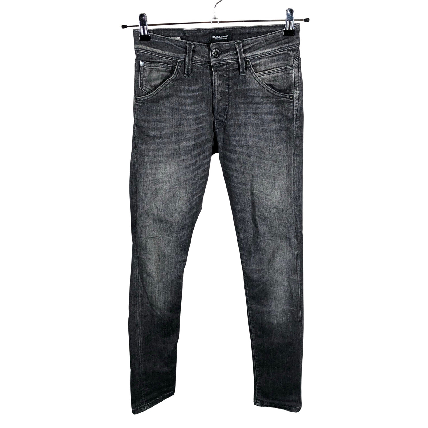 Miesten Jack & Jones - Farkut, koko W27 - Harmaa (1)