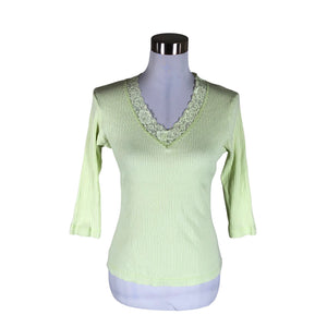 Naisten Tom Tailor - Trikoopaita, koko 40 - Vihreä (1)