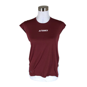 Naisten Adidas - Urheilutoppi, koko 36 - Viininpunainen (1)