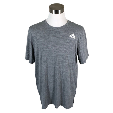 Miesten Adidas - Urheilupaita, lyhyet hihat, koko L - Harmaa ()