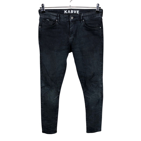 Miesten Karve - Farkut, koko W30 - Musta ()