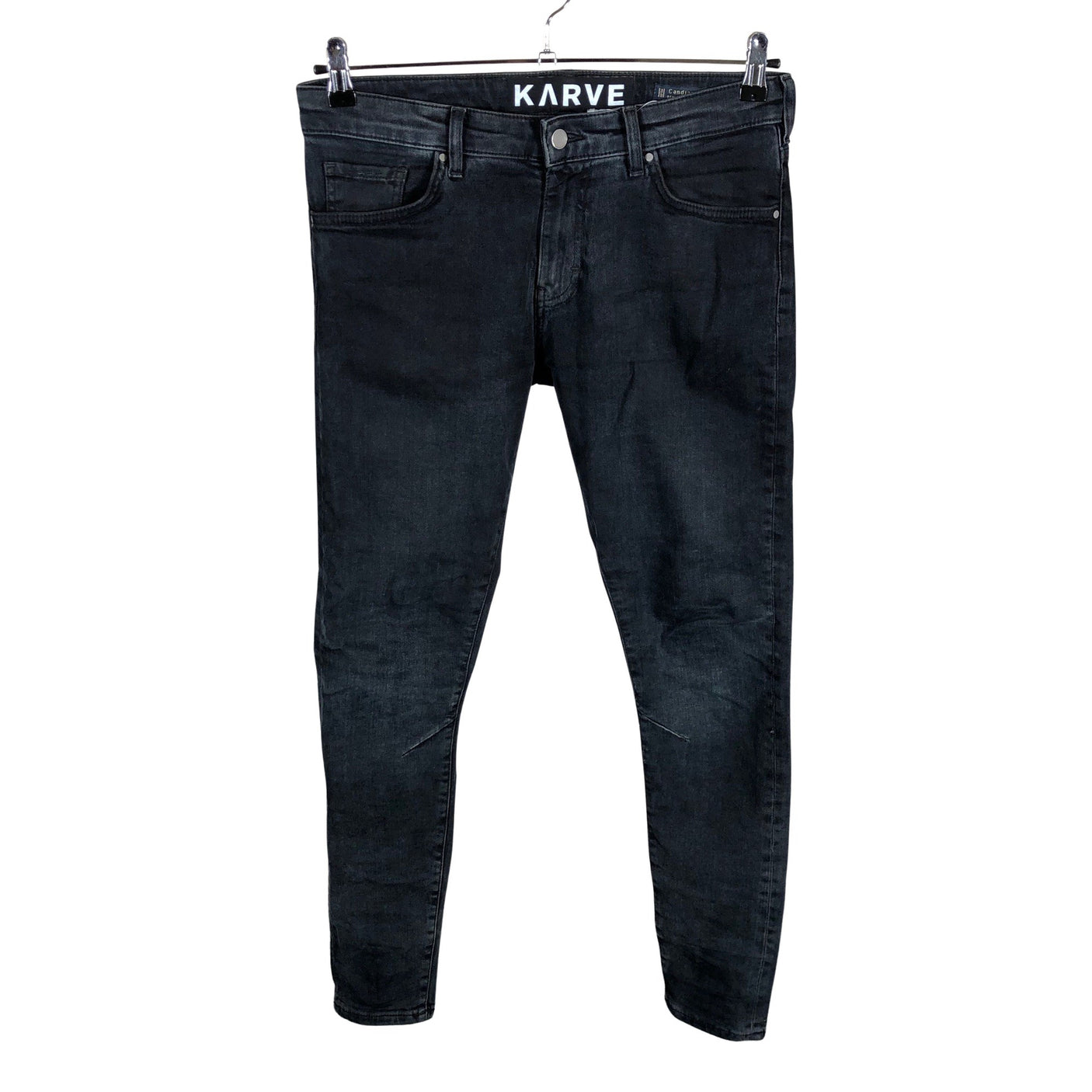 Miesten Karve - Farkut, koko W30 - Musta (1)