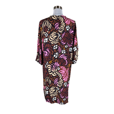 Naisten Marimekko - Sifonkimekko, koko 38 - Viininpunainen (2)