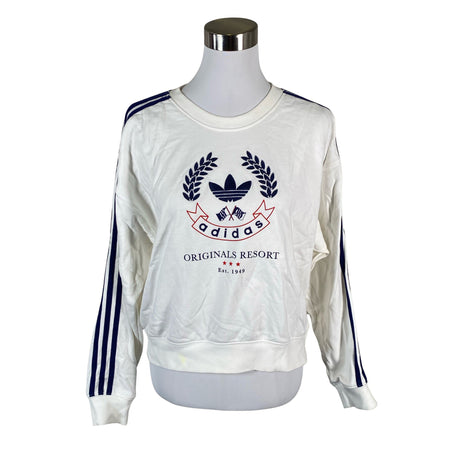 Naisten Adidas - Collegepaita, koko 36 - Valkoinen ()
