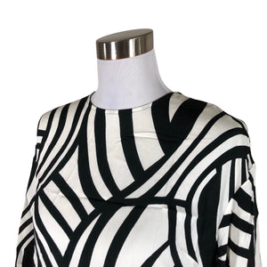Naisten Marimekko - Sifonkimekko, koko 40 - Musta (3)