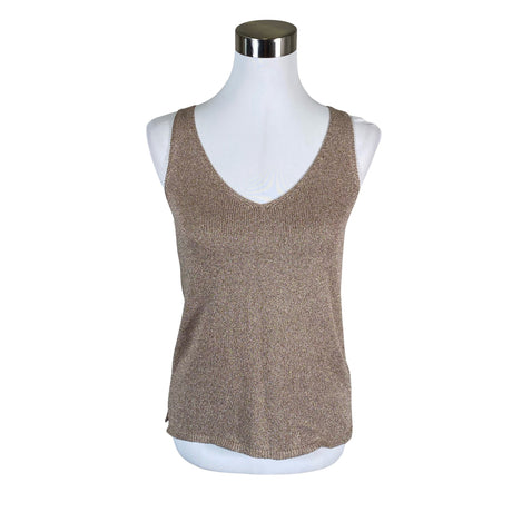 Naisten Massimo Dutti - Trikootoppi, koko 34 - Kulta ()