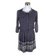 Naisten Massimo Dutti - Sifonkimekko, koko 36 - Sininen ()