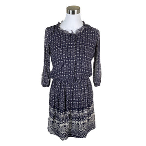 Naisten Massimo Dutti - Sifonkimekko, koko 36 - Sininen (1)