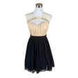 Naisten Little Mistress London - Juhlamekko, koko 38 - Musta ()