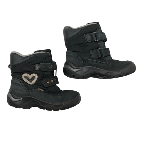 Unisex Ecco - Talvikengät, koko 26 - Musta ()