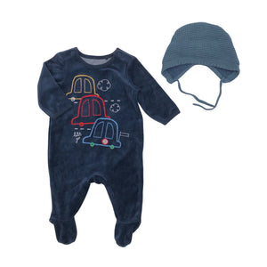 Unisex Mothercare - Haalari, koko 56 - 62 - Sininen (1)