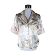 Naisten River Island - Lyhythihainen pusero, koko 36 - Beige ()