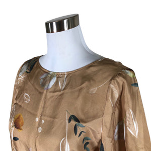 Naisten Uhana Design - Sifonkimekko, koko 32 - Ruskea (3)