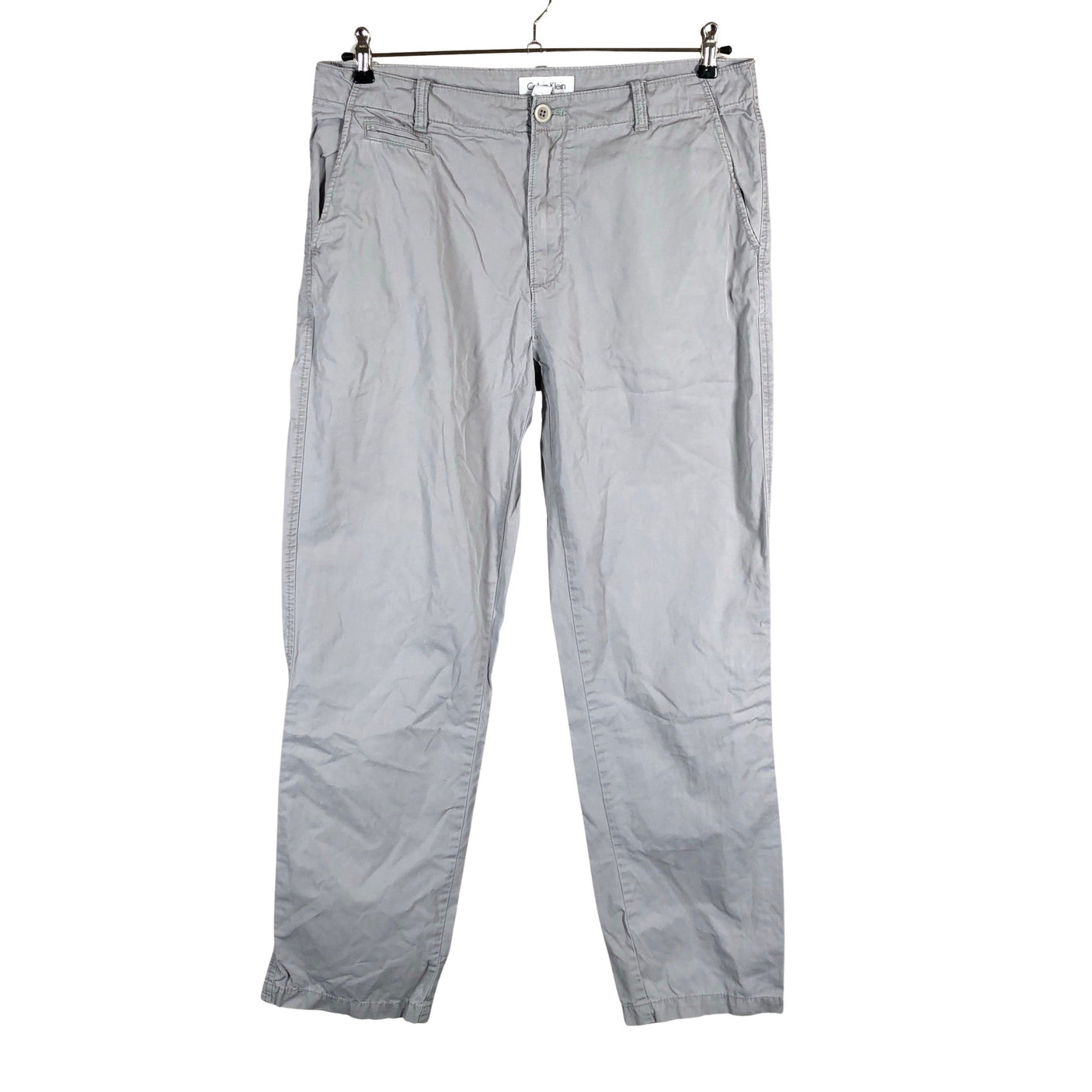 Miesten Calvin Klein - Chinot, koko W34 - Harmaa (1)
