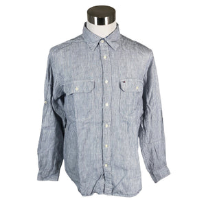 Miesten Tommy Hilfiger - Kauluspaita, koko L - Sininen (1)