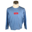 Miesten Wrangler - Collegepaita, koko L - Vaaleansininen ()