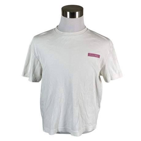 Miesten Calvin Klein - T-paita, koko L - Valkoinen ()