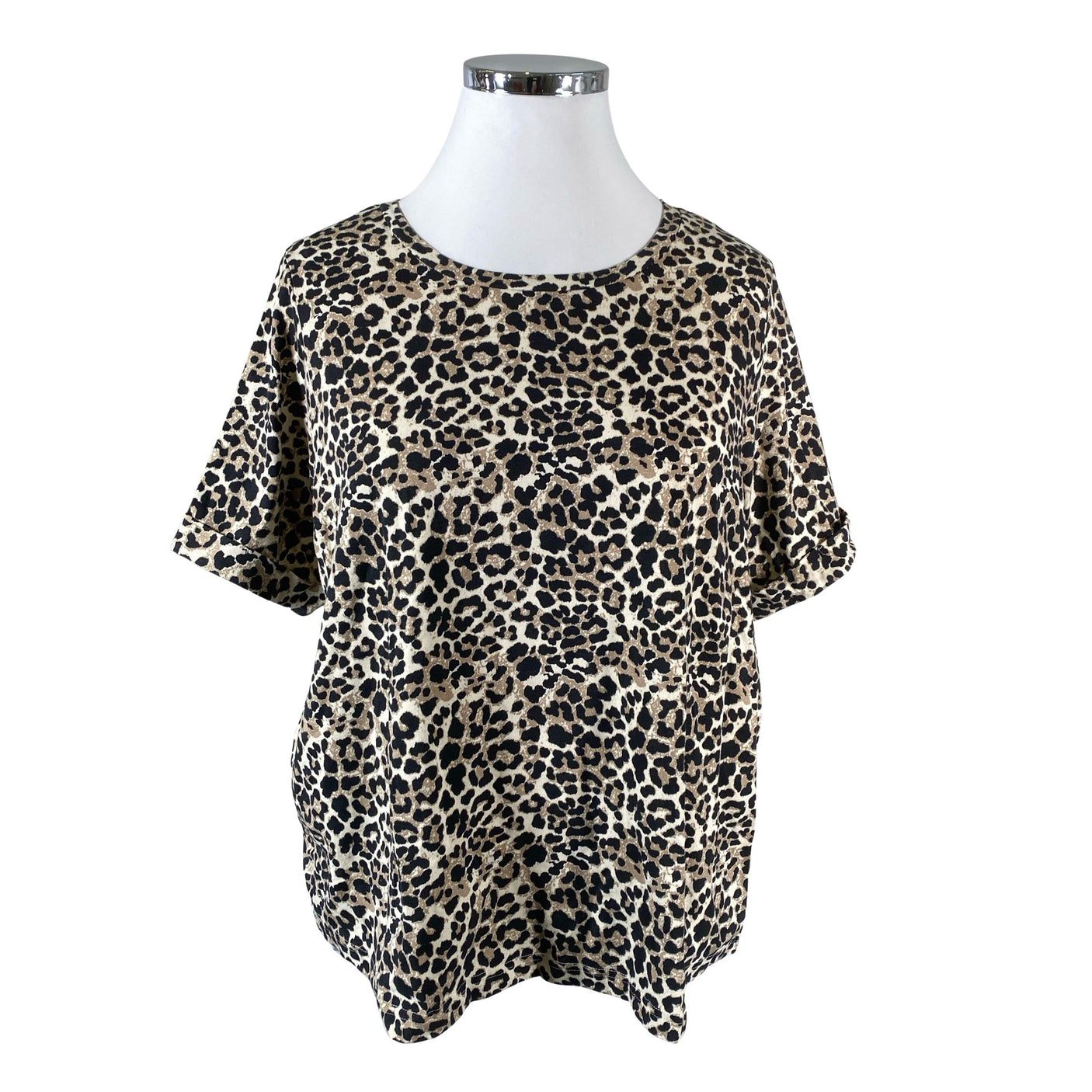Naisten Zizzi - T-paita, koko 42 - Beige (1)