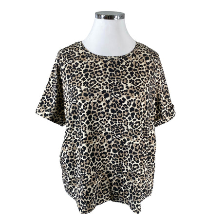 Naisten Zizzi - T-paita, koko 42 - Beige ()