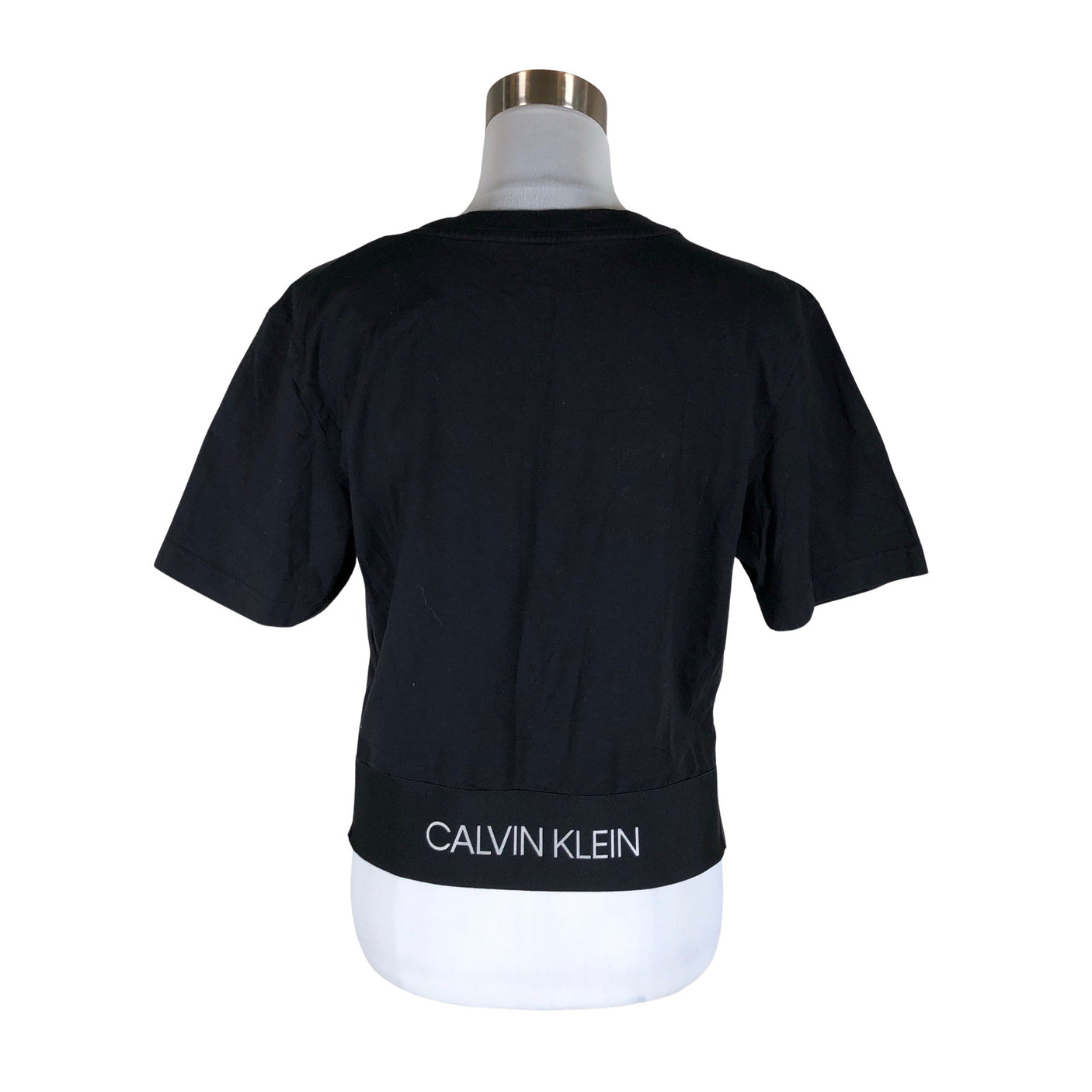 Naisten Calvin Klein - T-paita, koko 38 - Musta (2)