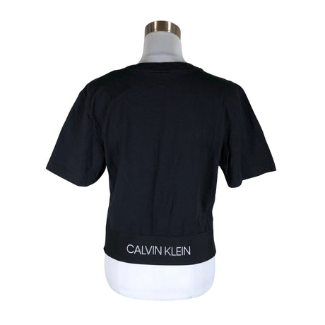 Naisten Calvin Klein - T-paita, koko 38 - Musta (2)