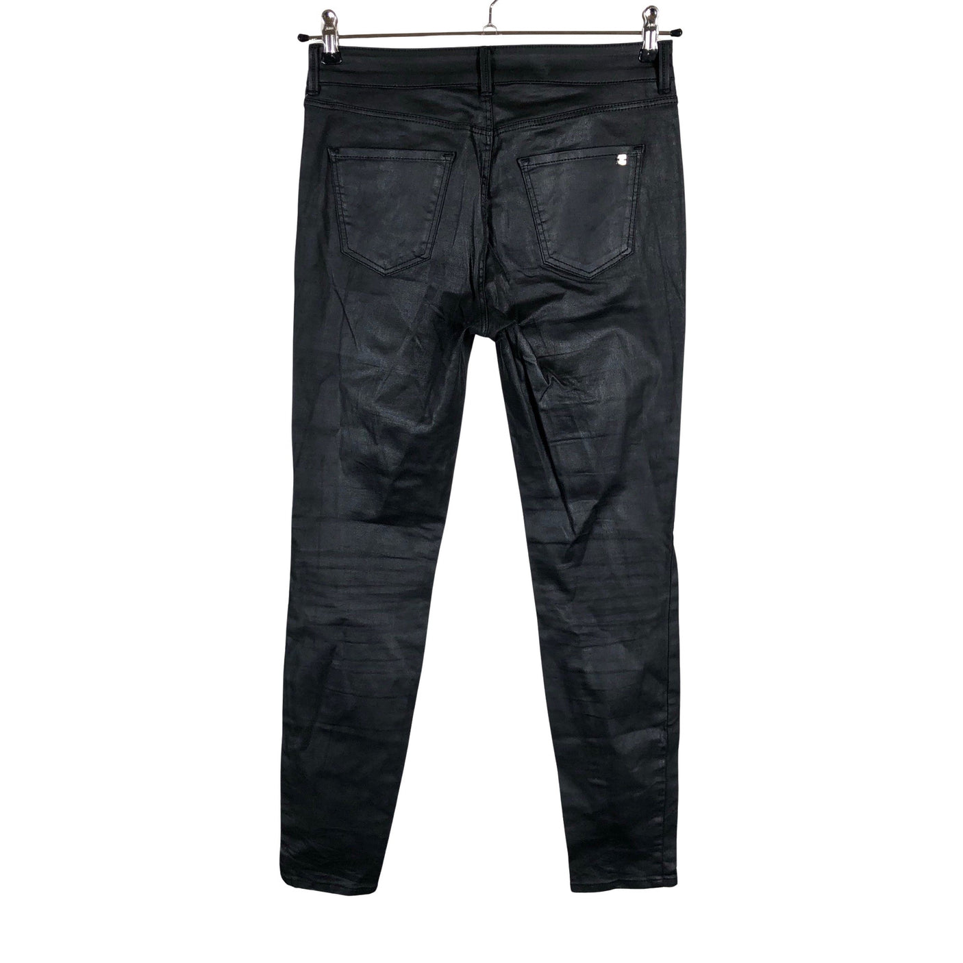 Naisten Massimo Dutti - Farkut, koko 38 - Musta (2)