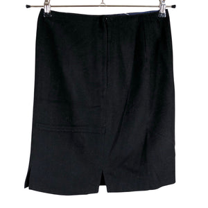 Naisten Handmade - Suora hame, koko 34 - Musta (2)