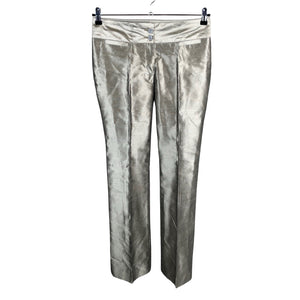 Naisten Handmade - Juhlahousut, koko 38 - Beige (1)