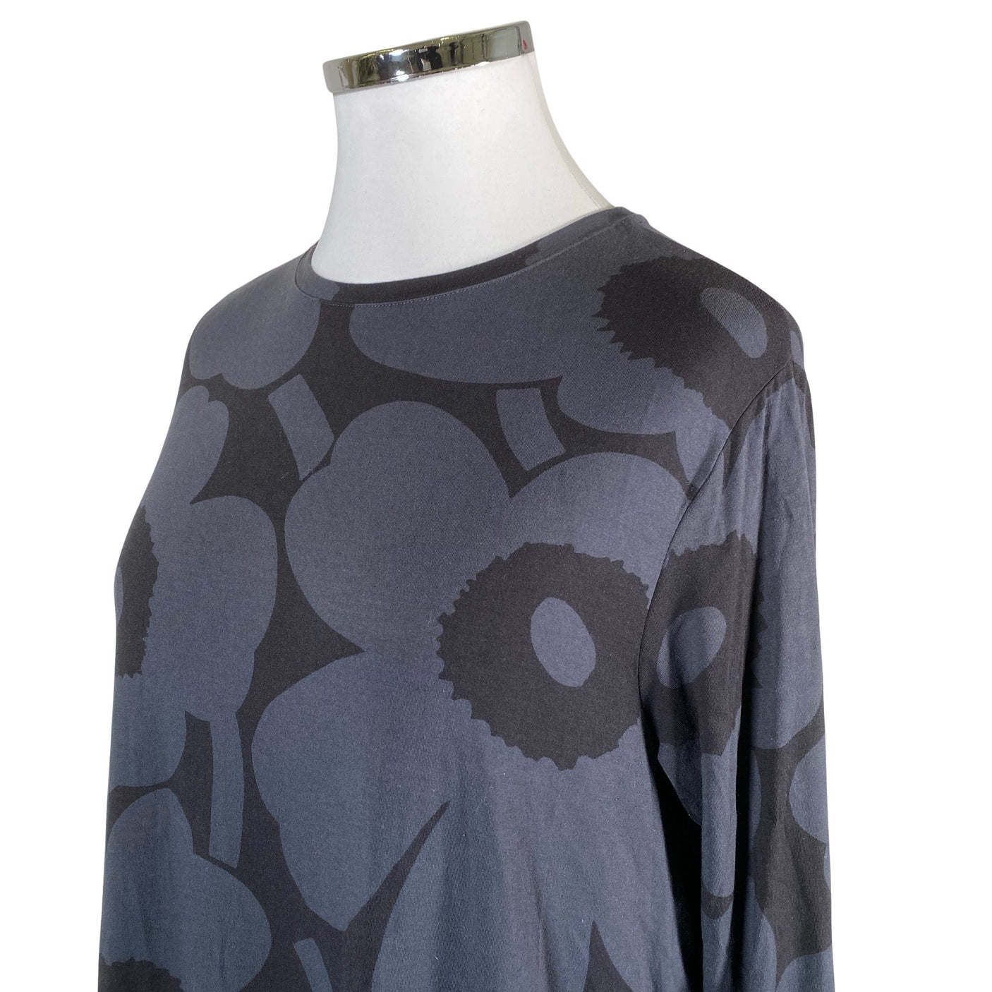 Naisten Marimekko - Trikoomekko, koko 42 - Harmaa (2)