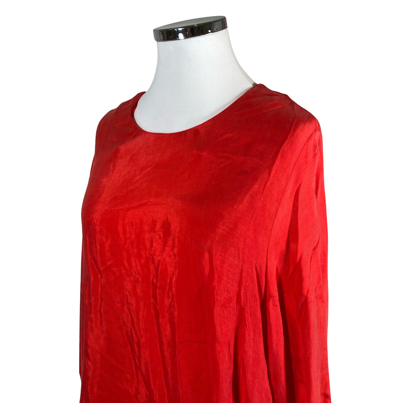 Naisten Aarikka - Sifonkimekko, koko 44 - Punainen (2)