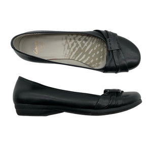 Naisten Clarks - Ballerinat, koko 38 - Musta (1)