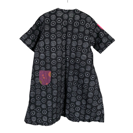 Tyttöjen Marimekko - Kangasmekko, koko 140 - 146 - Musta (2)