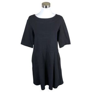Naisten Marimekko - Trikoomekko, koko 38 - Musta (1)