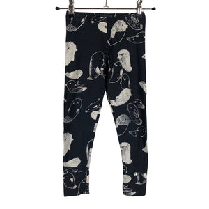 Unisex Papu - Leggingsit, koko 98 - 104 - Musta (1)