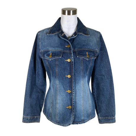 Naisten Jackpot - Farkkutakki, koko 36 - Sininen ()