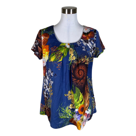 Naisten Andiata - Lyhythihainen pusero, koko 38 - Sininen ()