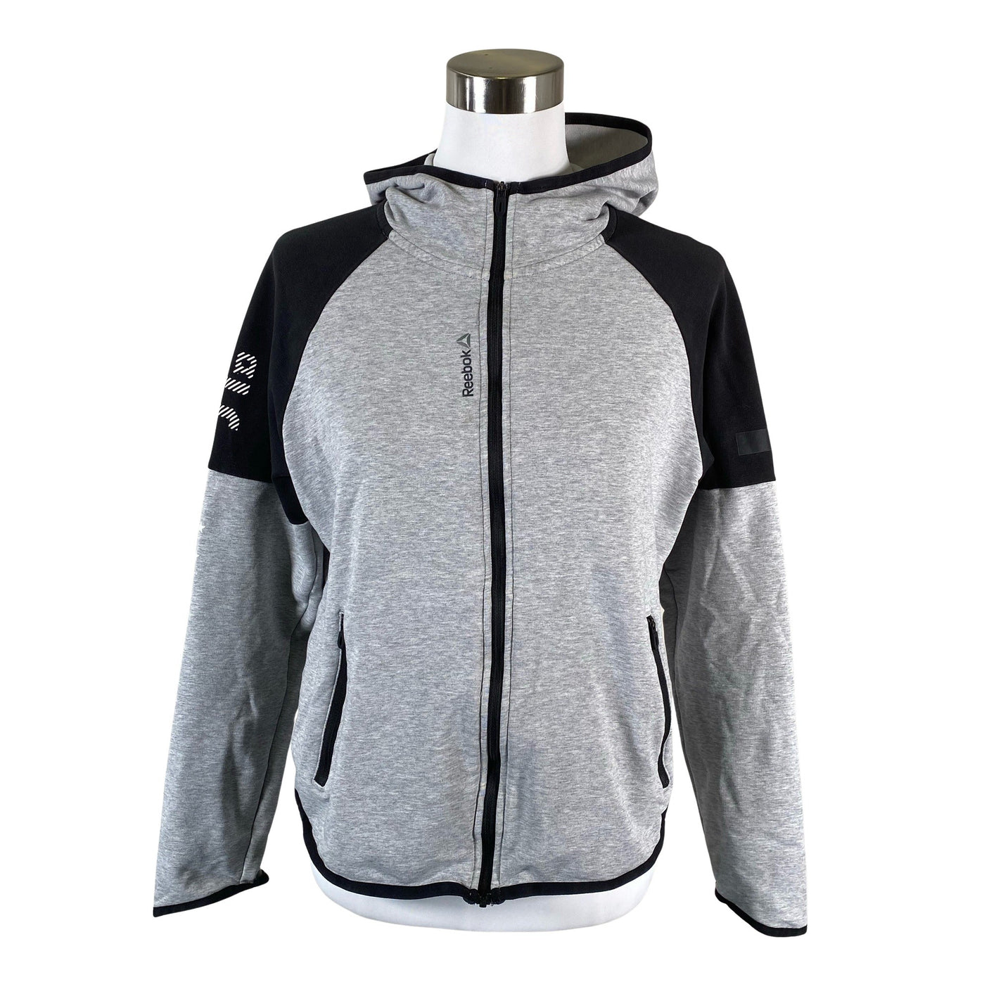 Naisten Reebok - Huppari, koko 40 - Harmaa (1)