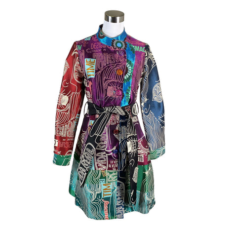 Naisten Desigual - Trenssitakki, koko 36 - Violetti ()