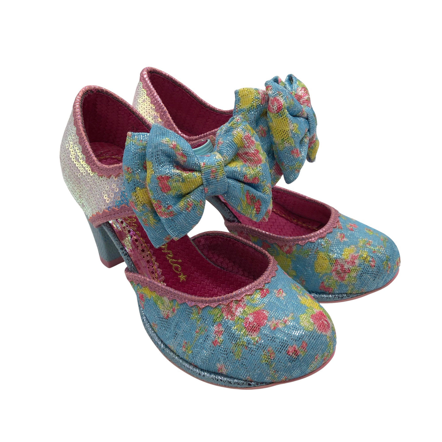 Naisten Irregular Choice - Korkokengät, koko 37 - Vaaleansininen (3)