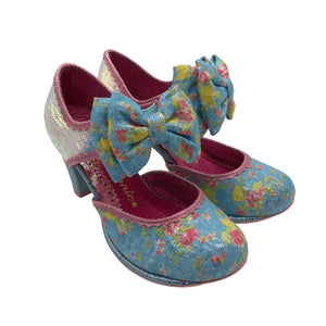 Naisten Irregular Choice - Korkokengät, koko 37 - Vaaleansininen (3)