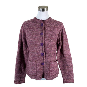 Naisten Mayerline - Neuletakki, koko 38 - Violetti (1)