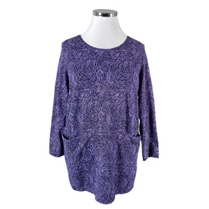 Naisten Nanso - Trikootunika, koko 42 - Violetti (1)
