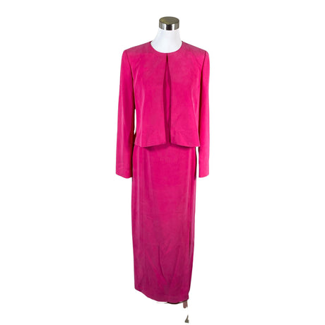 Naisten August Silk - Jakkupuku, koko 38 - Pinkki ()