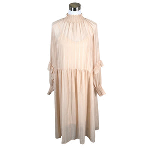 Naisten Y.A.S - Sifonkimekko, koko 40 - Beige (1)